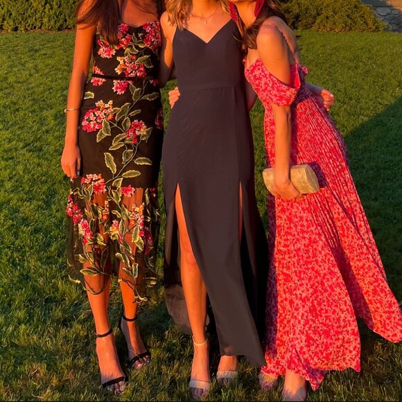 Azazie Candice Bridesmaid Dress in Dark Navy - Picture 2 of 6